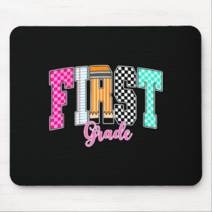 Mousepad Primeira série engraçado volta às aulas feliz prim