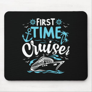 Mousepad Primeira Viagem de Férias por Navio de Cruzeiro em
