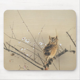 Mousepad Primeiras Flores de Ameixa por Nishimura Goun, Cor