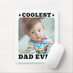Mousepad Primeiro Dia dos Pais Pai Mais Legal de Todos Foto