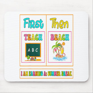 Mousepad Primeiro Ensino Depois Praia Estou Ganhando Uma Pa