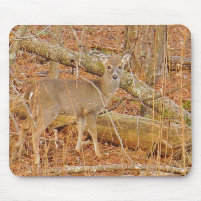Mousepad Primeiro inverno do Baby Deer (Frente)
