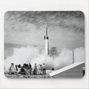 Mousepad Primeiro lançamento de Rocket, Cabo Canaveral,