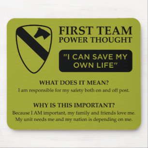 Mousepad Primeiro pensamento em poder da equipe