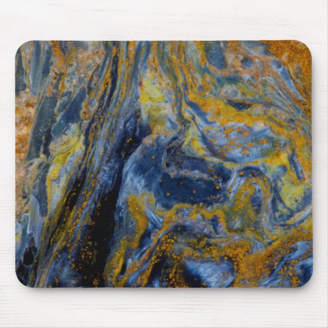 Mousepad Primeiro plano abstrato de Pietersite (Frente)