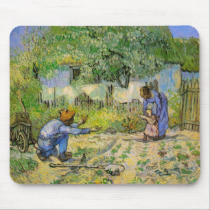 Mousepad Primeiros Passos (após Millet) por Vincent van Gog