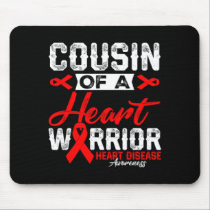 Mousepad Primo de um Guerreiro do Coração Doença Cardíaca F