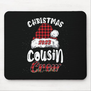 Mousepad Primo Natal Tripulação Buffalo Xadrez Vermelha Pij