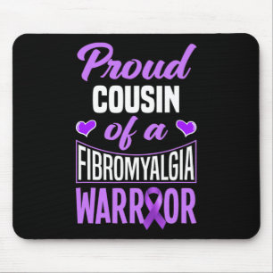 Mousepad Primo Orgulhoso De Um Guerreiro De Fibromialgia