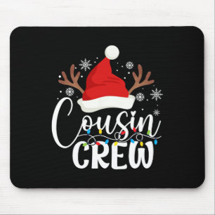 Mousepad Primo Tripulação de Natal Matando Xmas Luzes Pajam