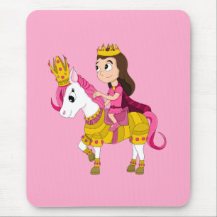 Mousepad Princesa bonita de desenhos animados