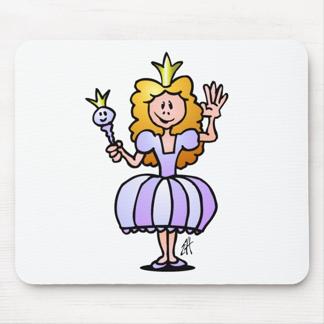 Mousepad Princesa bonito (Frente)