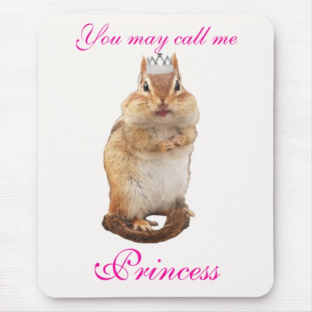 Mousepad Princesa Chipmunk (Frente)