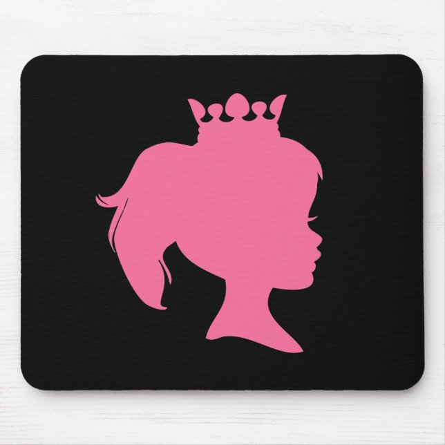 Mousepad Princesa cor-de-rosa T-shirt e presentes da (Frente)