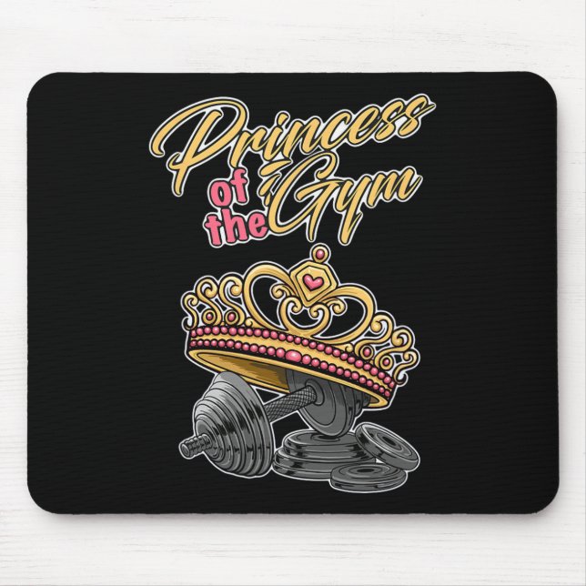 Mousepad Princesa Da Força De Construção De Bacalhau G (Frente)