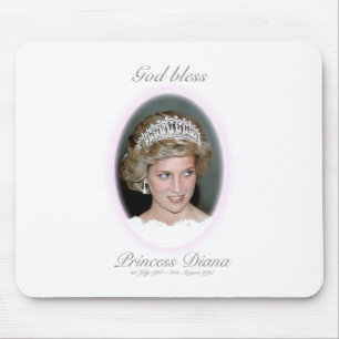 Mousepad Princesa deus abençoe Diana - Lembrança
