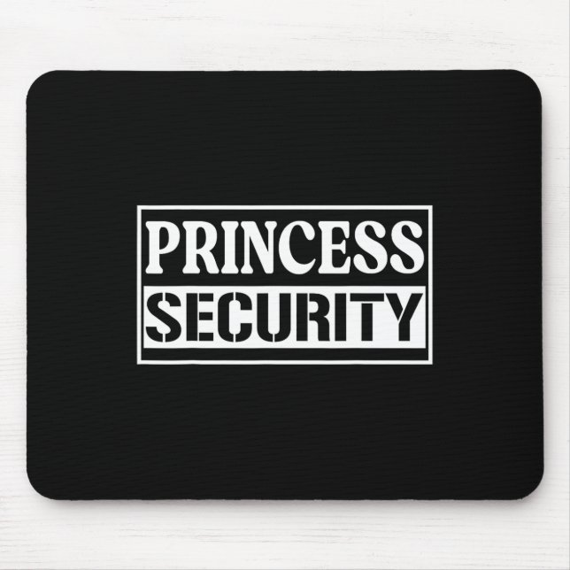 Mousepad Princesa Diversão de Segurança, Festa de Halloween (Frente)
