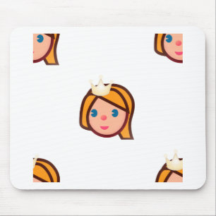 Mousepad princesa emoji