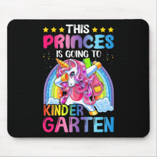 Mousepad Princesa indo para o jardim de infância, presente