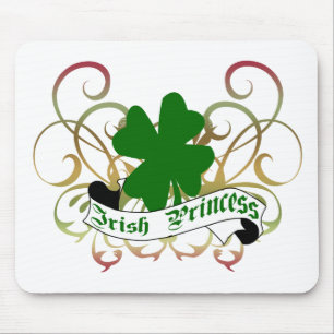 Mousepad Princesa irlandesa Trevo