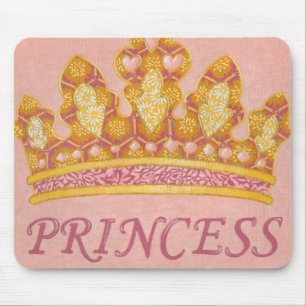 Mousepad Princesa Jeweled Crown pela Chariklia Zaris