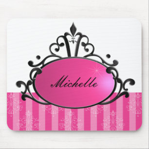 Mousepad Princesa Nome Filigrana