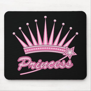 Mousepad Princesa Rosa Coroa