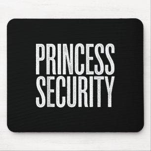 Mousepad Princesa Security Protection Retro Castle Mulheres