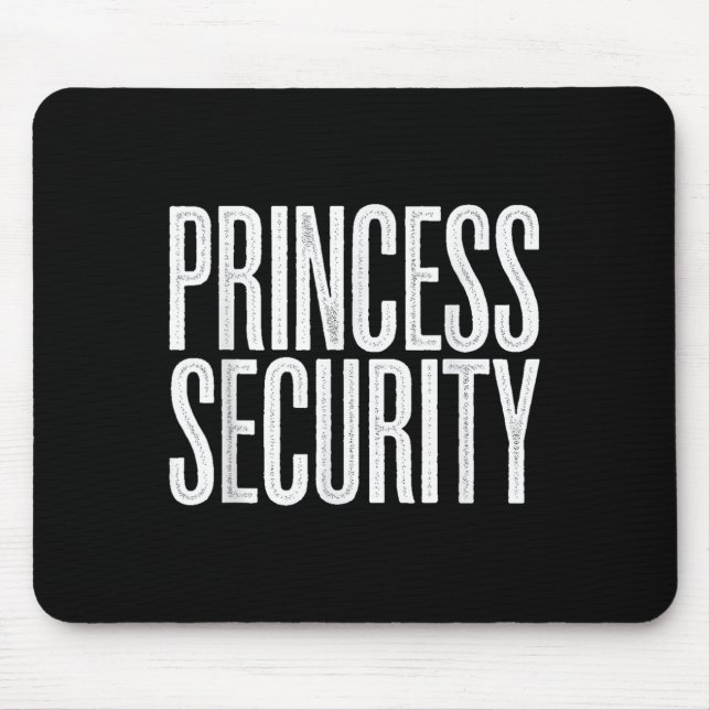 Mousepad Princesa Security Protection Retro Castle Mulheres (Frente)