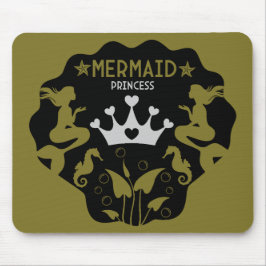 Mousepad Princesa Sereia Menina