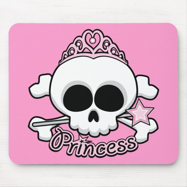 Mousepad Princesa Skull (Frente)