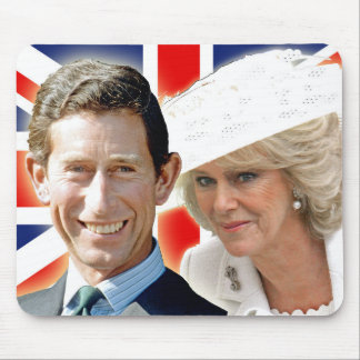 Mousepad Príncipe Carlos & HRH Duquesa Cornwall