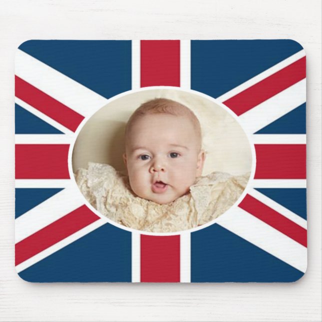 Mousepad Príncipe George - William & Kate (Frente)
