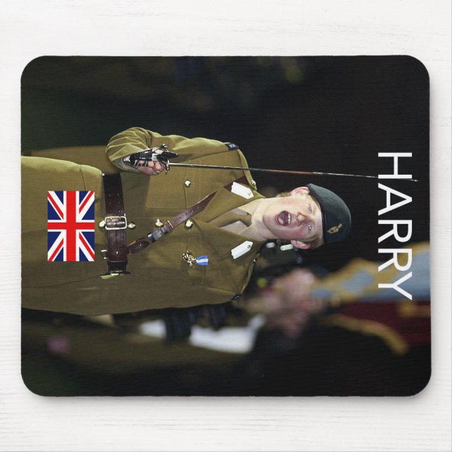 Mousepad Príncipe Harry - Duque de Sussex (Frente)