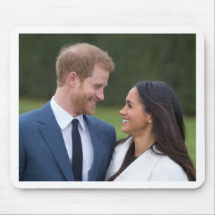 Mousepad Príncipe Harry e Meghan Markle Casamento Real