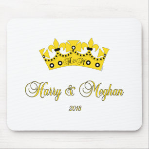 Mousepad Príncipe Harry e Meghan Royal Wedding 2018 Heart