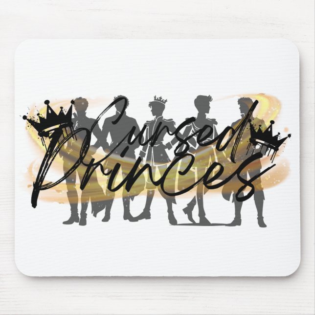 Mousepad Príncipes amaldiçoados  (Frente)