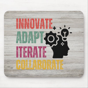 Mousepad Princípios Fundamentais Agile Mindset Pensamento P