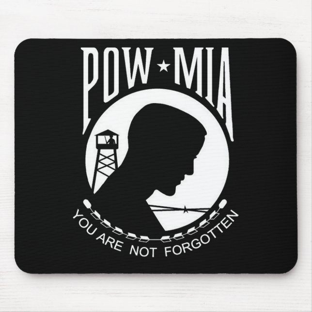 Mousepad PRISIONEIRO DE GUERRA do KRW - MIA você não é (Frente)