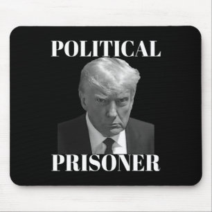 Mousepad Prisioneiro Donald J. Trump Black & White Mugs