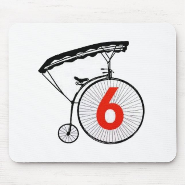 Mousepad Prisioneiro número 6 (Frente)