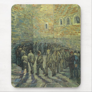 Mousepad Prisioneiros Exercícios de Vincent van Gogh