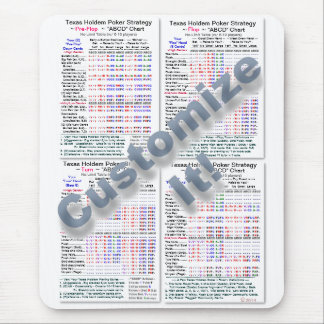 Mousepad Pro2000+ Estratégia em linha do póquer de Texas