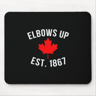 Mousepad Pró-Canadá Cotovelos Para Cima Fundada em 1867