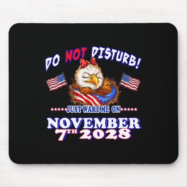 Mousepad Pro Democracy Quarto de julho Eleições Sarcásticas (Frente)