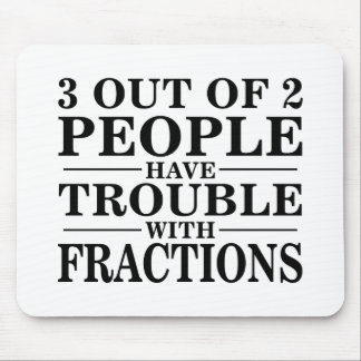 Mousepad Problema com frações