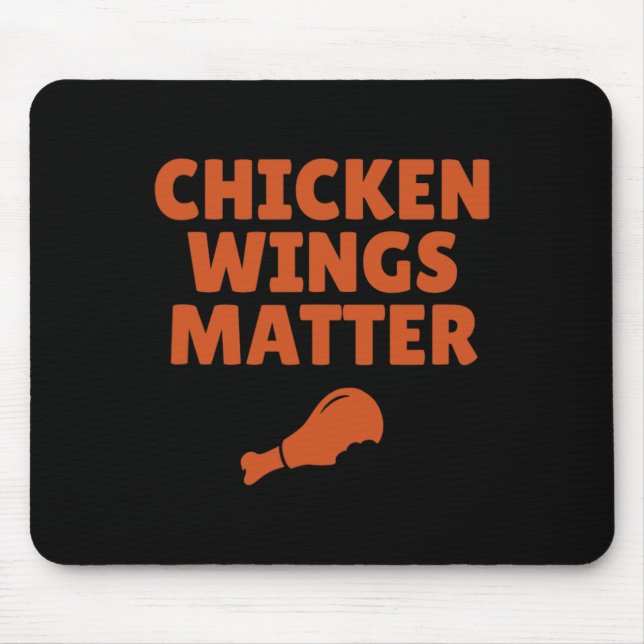 Mousepad Problema da Citação das Asas de Frango de Buffalo  (Frente)