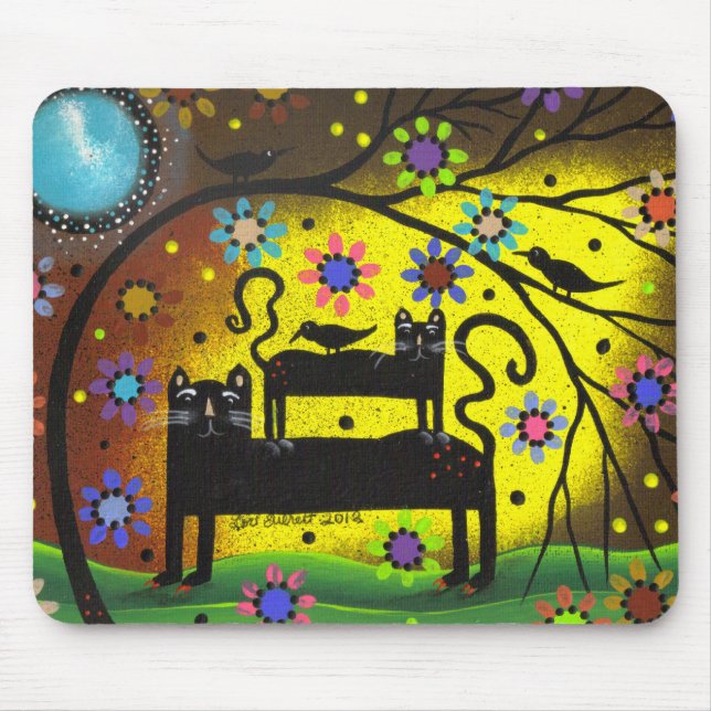 Mousepad Problema dobro da arte popular por Lori Everett (Frente)