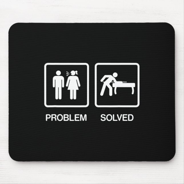 Mousepad Problema Resolvido com Piscinas Engraçadas Jogador (Frente)