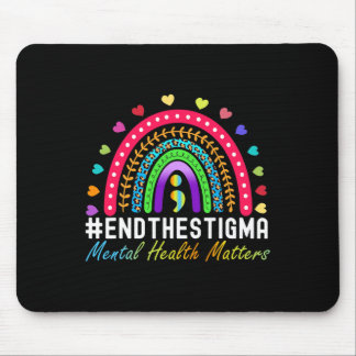 Mousepad Problemas Acabam Com A Estigma Rainbow Leopard Boh